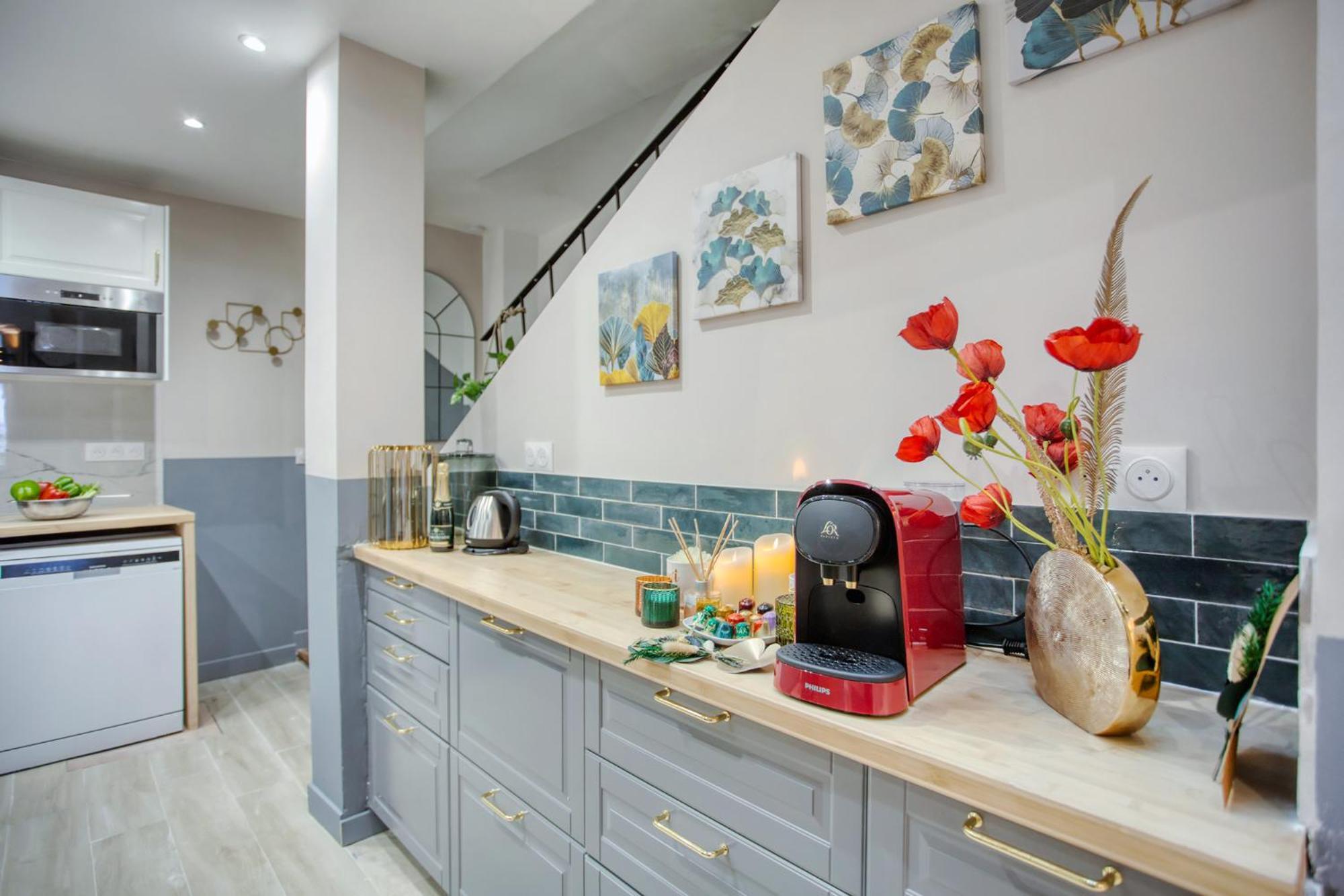 Elegant Triplex In Paris - Ideal For 10 - Aircon Εξωτερικό φωτογραφία