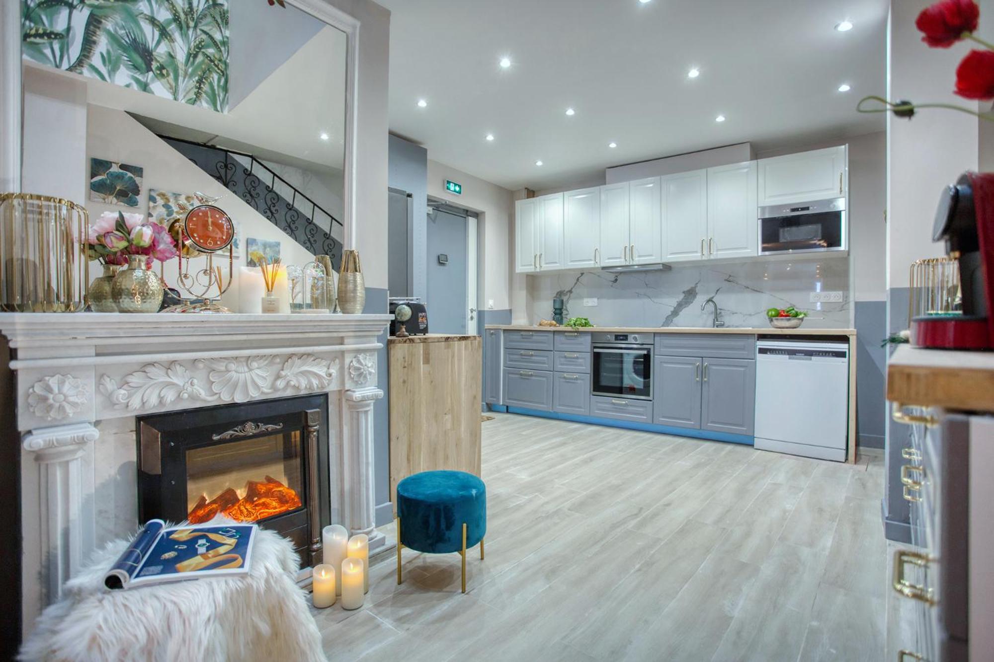 Elegant Triplex In Paris - Ideal For 10 - Aircon Εξωτερικό φωτογραφία